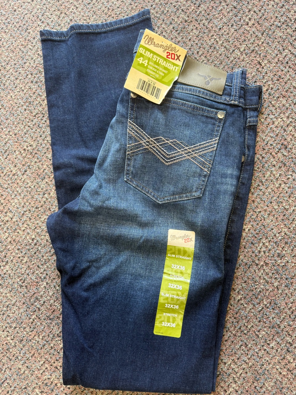 Wrangler 20x slim straight